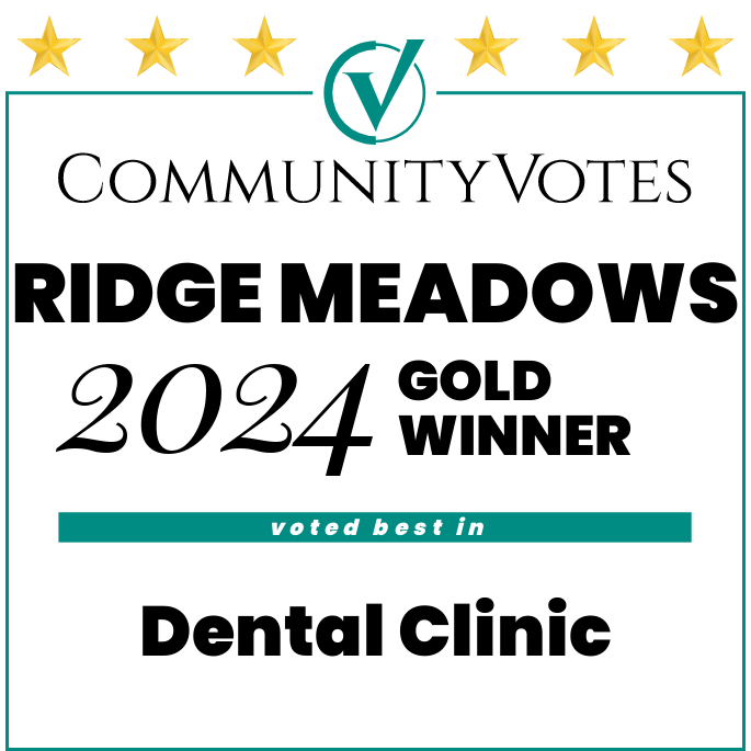 winners badge ridge meadows gold dental clinic